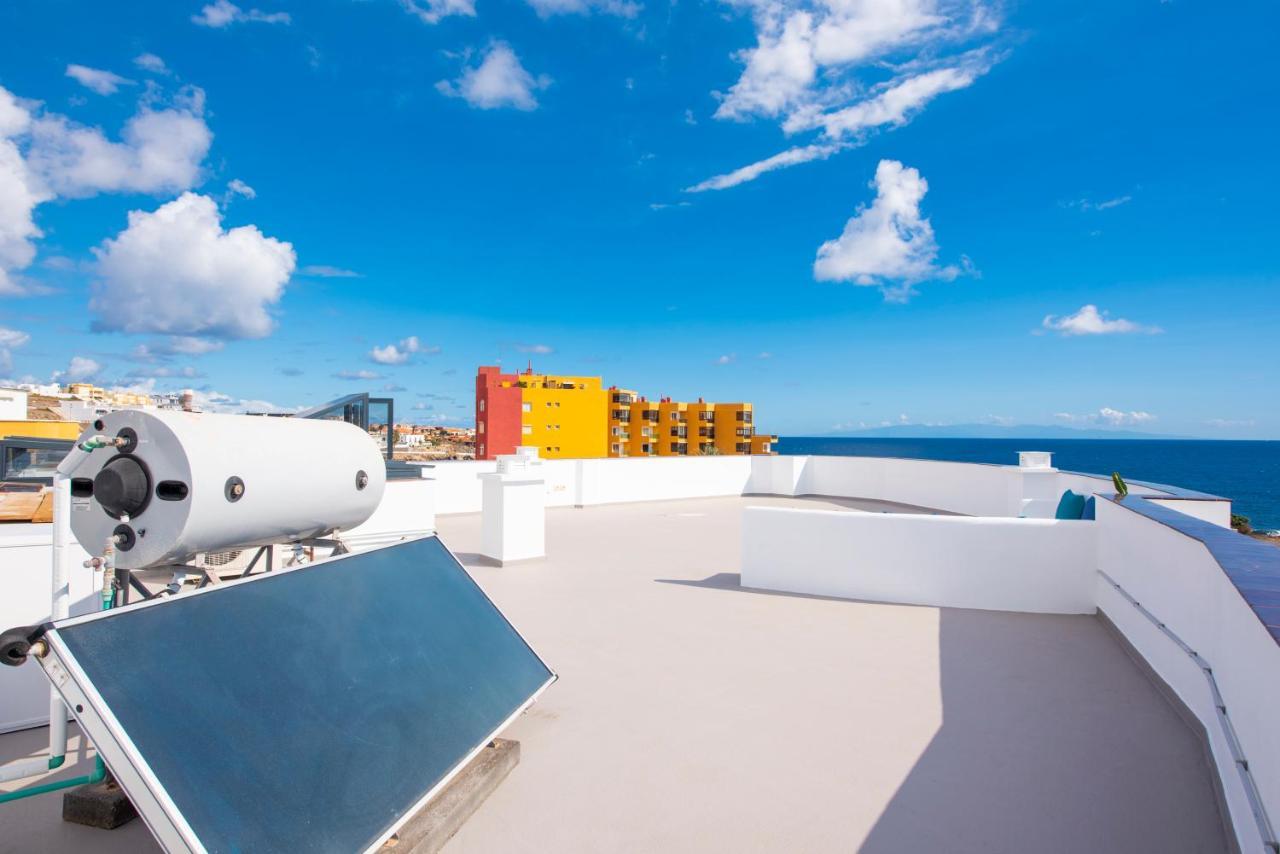 Modern Design House With Roof Terrace Poris de Abona Exterior foto